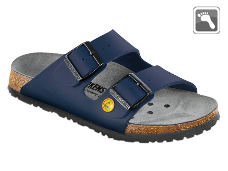 089430 Klein BIRKENSTOCK ESD ARIZONA Sandale normale Weite blau Größe 35 - 41-39