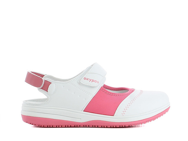 Melissa-FUX OXYPAS  Pflegeschuhe Arbeitsschuhe Berufsschuhe ohne Schutzkappe fuchsia-pink Größe 36 - 42-41