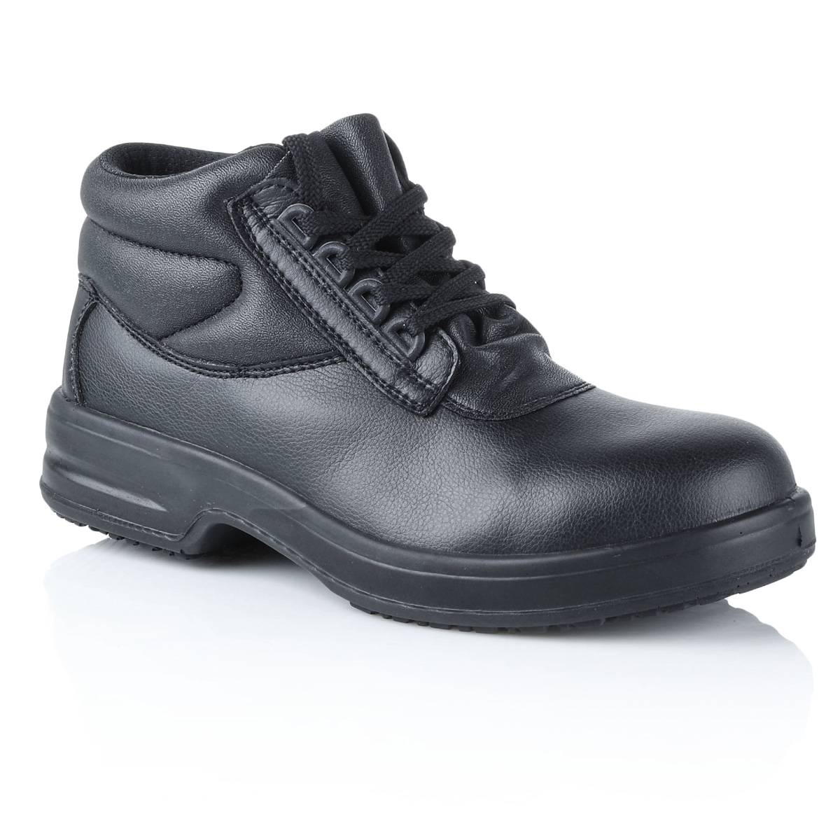 B423, S2, Safeway Slipper mit Stahlkappe, schwarz-42