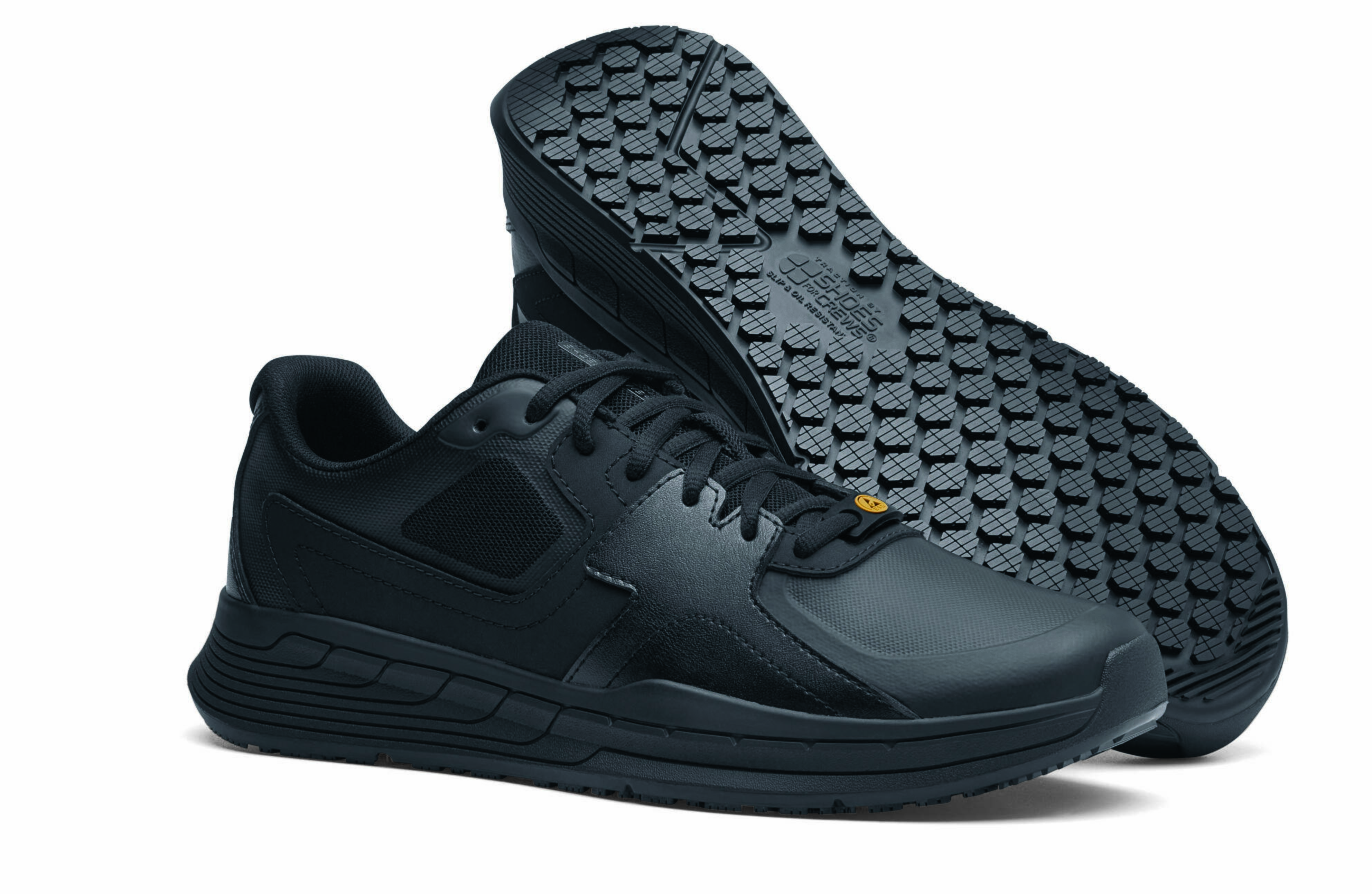 Shoes for Crews 22270 Schnürschuhe Condor II Unisex ohne Schutzkappe schwarz OB Größe 35 - 48-47