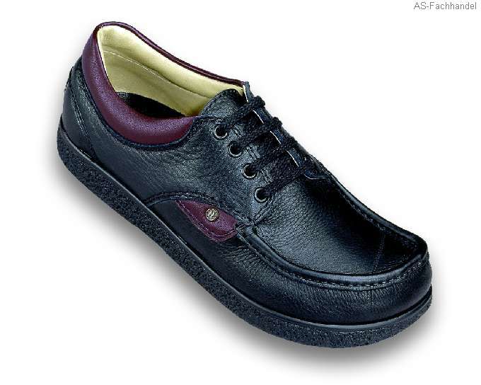 355-1 Jacoform Schuhe, Leder, schwarz, Größe 24 - 12-UK 8,5 = 43