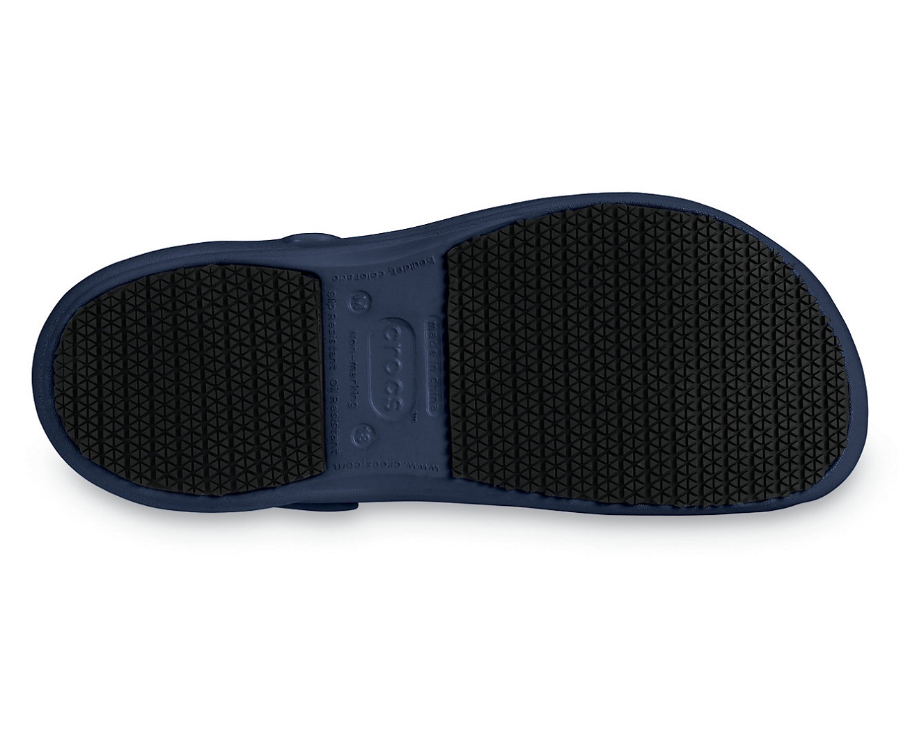 10075-410 CROCS Küchenclog "Bistro", blau, Größe 4 - 12-US M4/W6 = 36 - 37