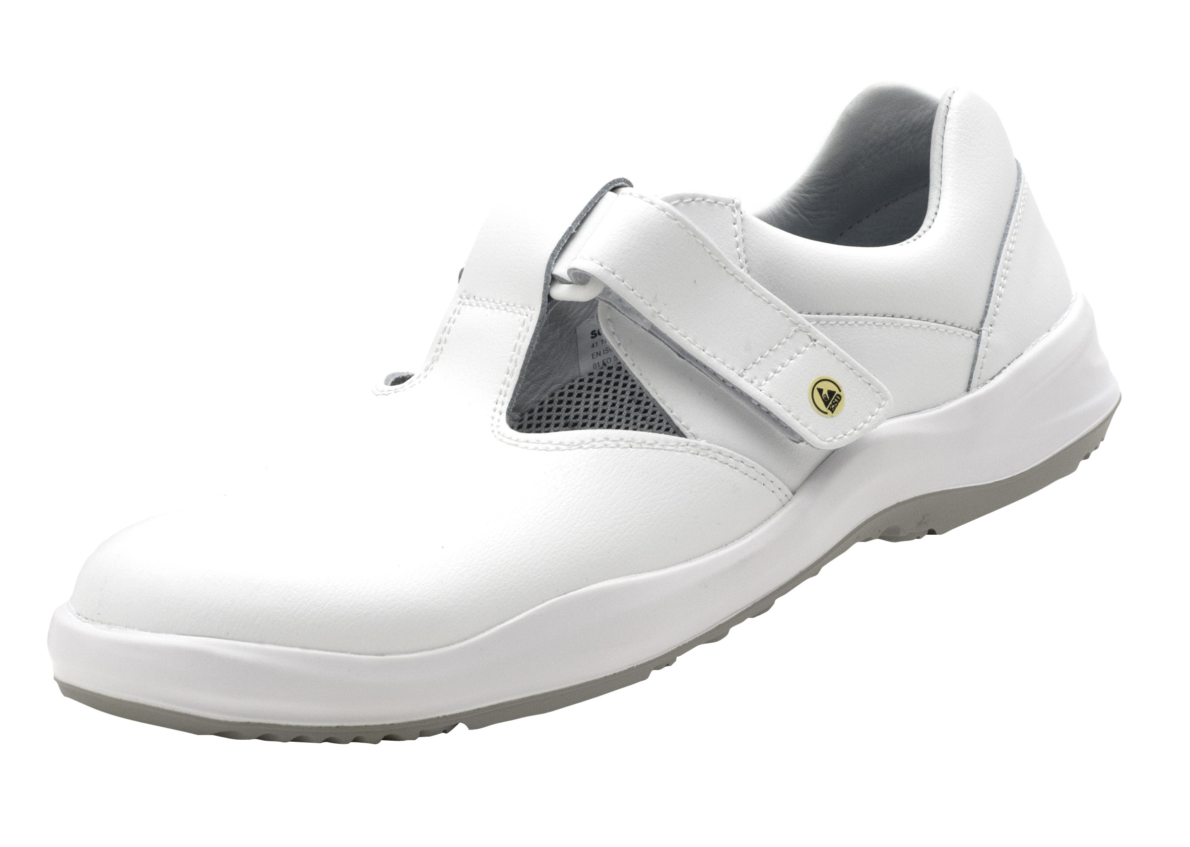 1.1425.01.35 SCHÜRR Passau ESD Arbeitsschuhe mit Klettverschluss weiß 01 Größe 36 - 40-36