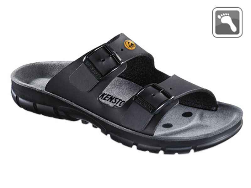 520840 BIRKENSTOCK ESD BILBAO Sandale schmale Weite schwarz Größe 39 - 46-39
