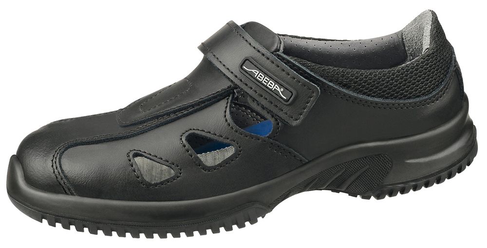 1796 ABEBA Sandale Arbeitsschuhe "Uni6" mit Stahlkappe schwarz A-micro® Mikrofaser sale Sonderpreis