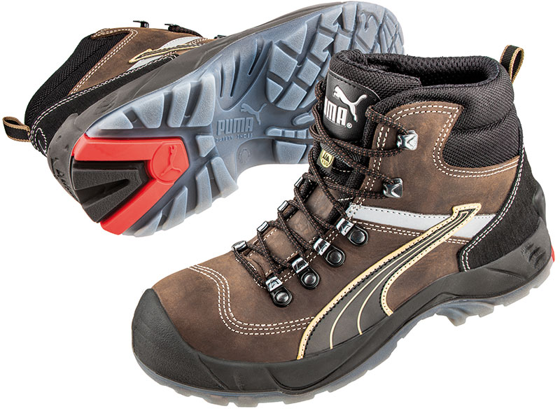 630121 PUMA, Sicherheitsstiefel, braun, S3 Größe 39 - 47-39