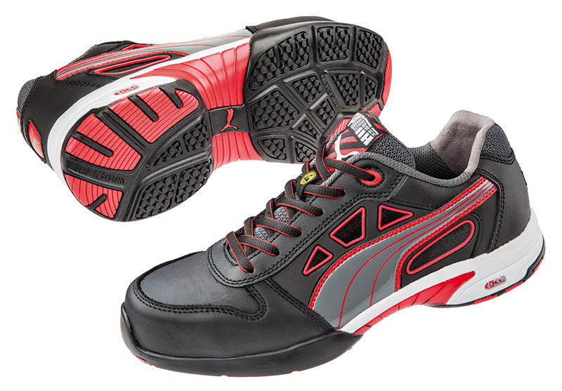 642840 PUMA Stream Red Wns Low Sicherheitsschuhe S1 ESD SRC Größe 35-42-39