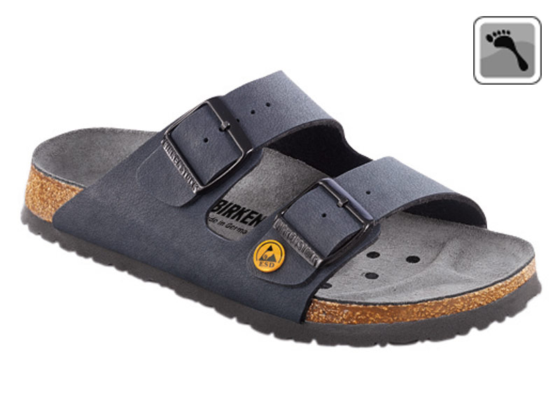 089448 Groß BIRKENSTOCK ESD ARIZONA Sandale schmale Weite basalt Größe 42 - 48-47