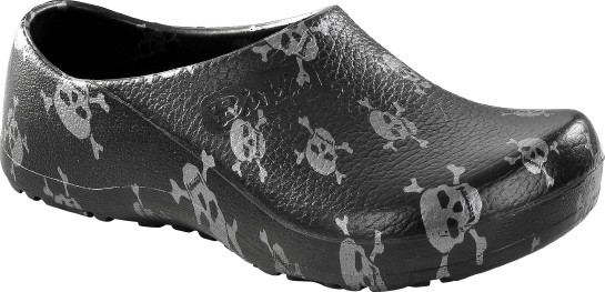 074081 BIRKENSTOCK Profi-Birki Clog normale Weite Black Skull Größe 35 - 48-48