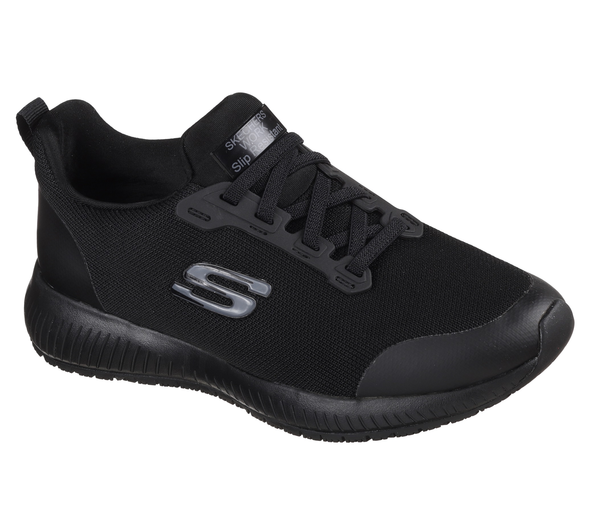 Skechers Damen Schnürschuhe 77222EC BLK Squad SR ohne Schutzkappe schwarz Größe 35 - 42-37