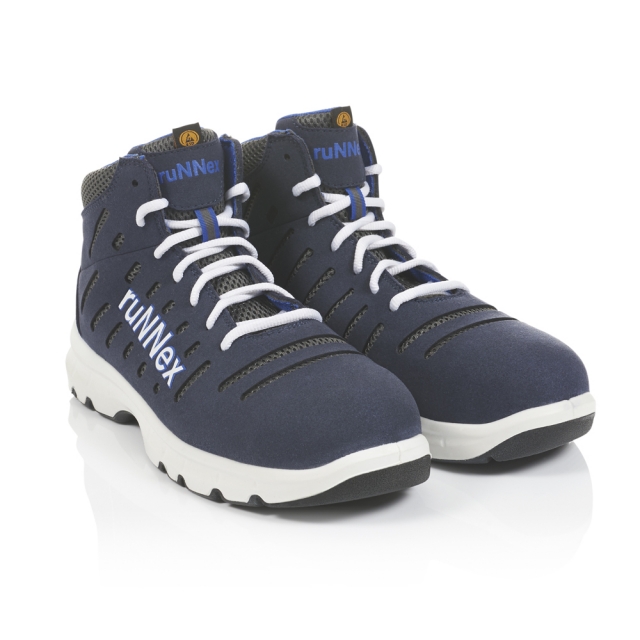 5174, S1P, ruNNex "FlexStar", Sicherheitsschuhe, mit Alukappe, blau-beige 36 - 48-38