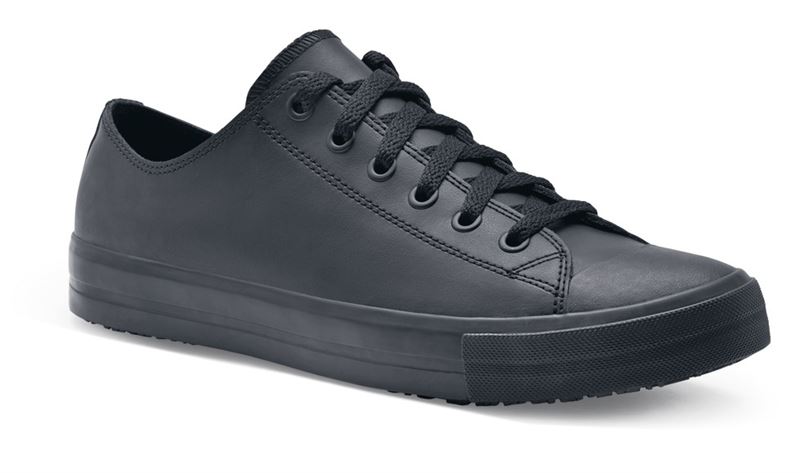 32394 Shoes for Crews Damen Sneaker "Delray" Leder ohne Schutzkappe schwarz  Größe 35 - 43-42