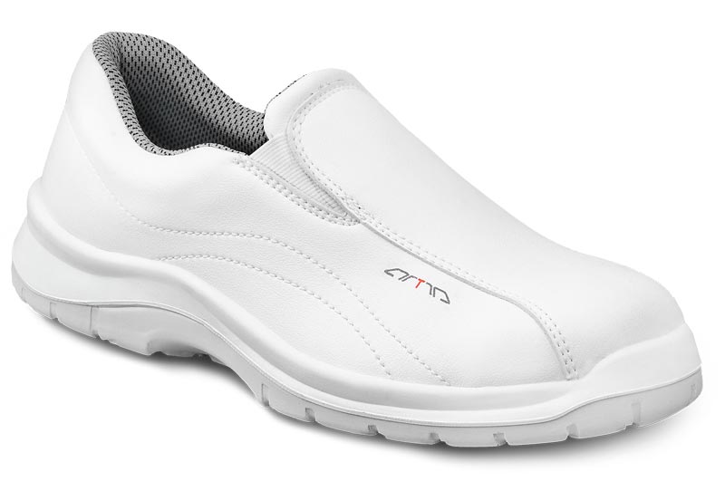 620-1010-0 ARICA Küchenschuhe Slipper weiss Mikrofaser 02 SRC Größe 36 - 48-Artra-43