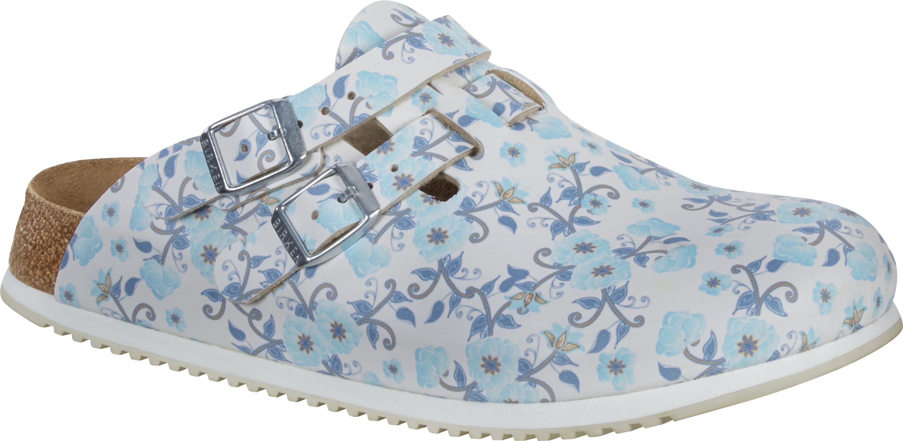 Birkenstock Kay SL Blooming Roses Blue 1016663 Superlaufsohle schmale Weite Größe 35 - 43-39