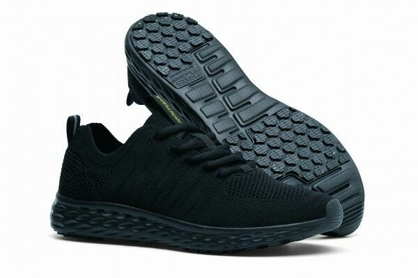 Shoes for Crews Everlight Eco Herren Schnürschuh Gastronomie Service Pflege schwarz Größe 38 - 48-41