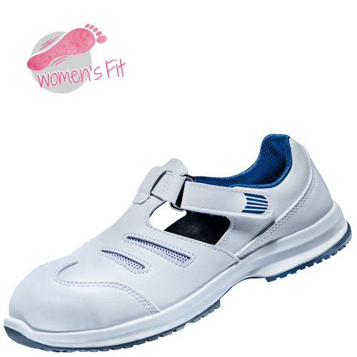 48400 Atlas "CL GX350" Damen Klettsandale, Weiss, S1, ESD, SRC, Stahlkappe, Gr. 35-43-43