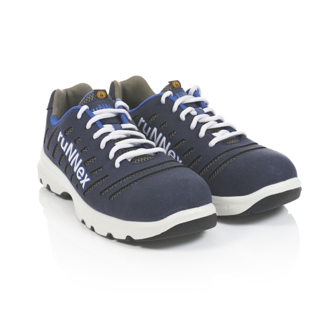5173, S1P, ruNNex "FlexStar", Sicherheitsschuhe, mit Alukappe, blau-beige 36 - 48-46