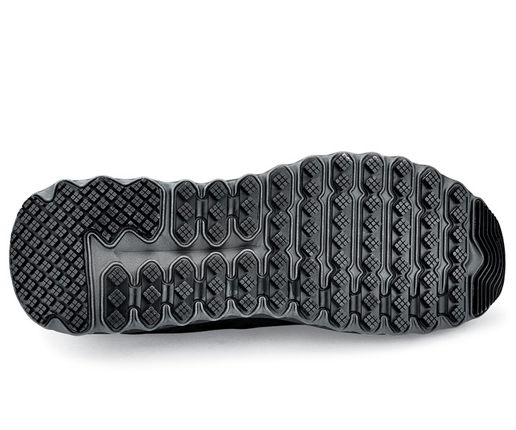 24320 Shoes for Crews >Herren-Schnürschuh "Bridgetown" ohne Stahlkappe gelb-grau Größe 38 - 46-41