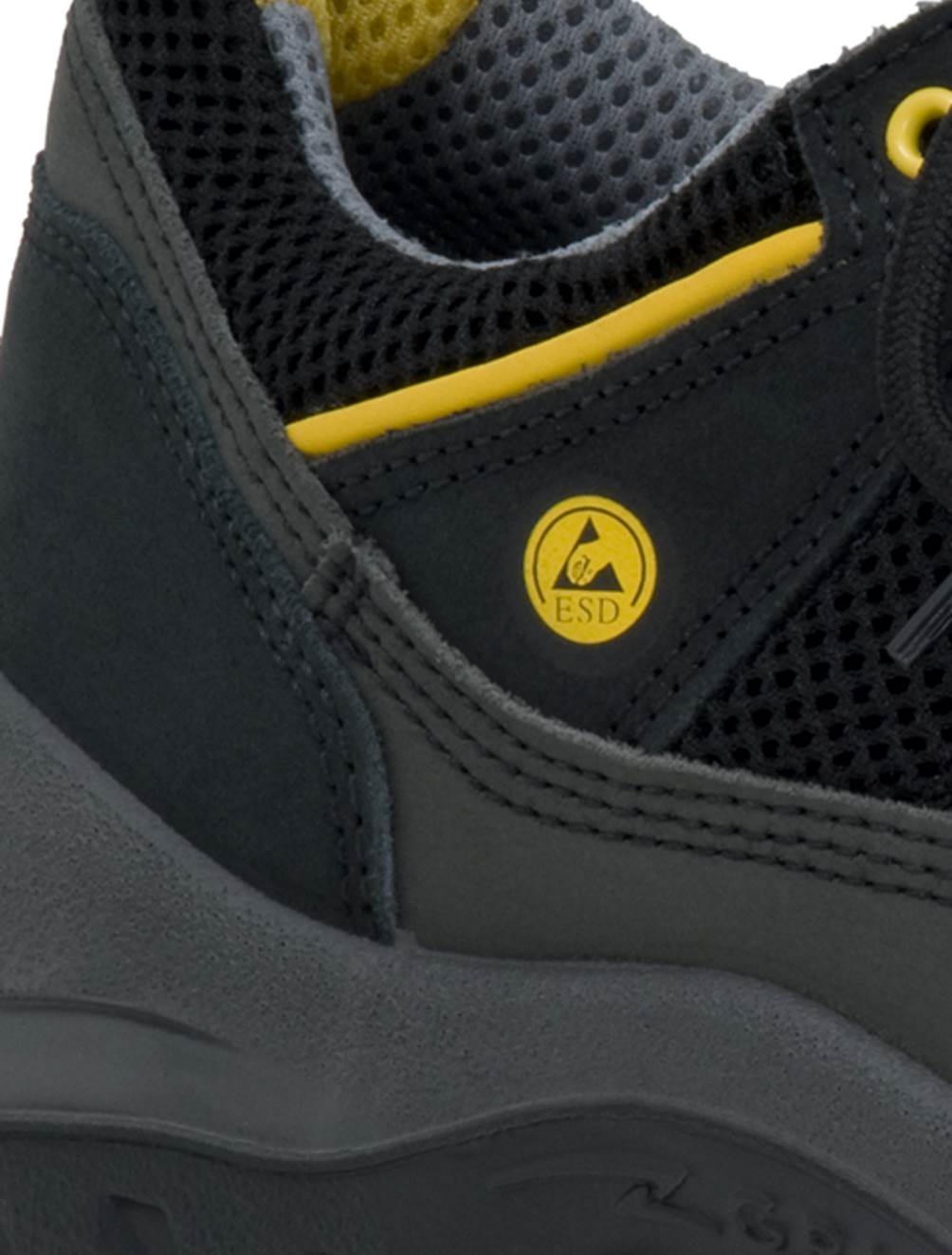 3118 JALAS LIGHT GRIP Sicherheitsschuhe ESD S3 SRB HRO schwarz-grau Größe 36 - 47-42