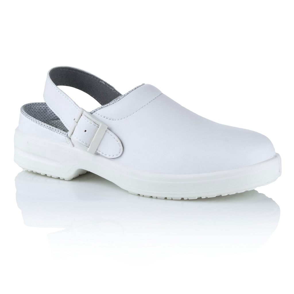 A704 Safeway Clog, Mikrofaser, ohne Stahlkappe, weiß Größe 35 - 47-Safeway-37