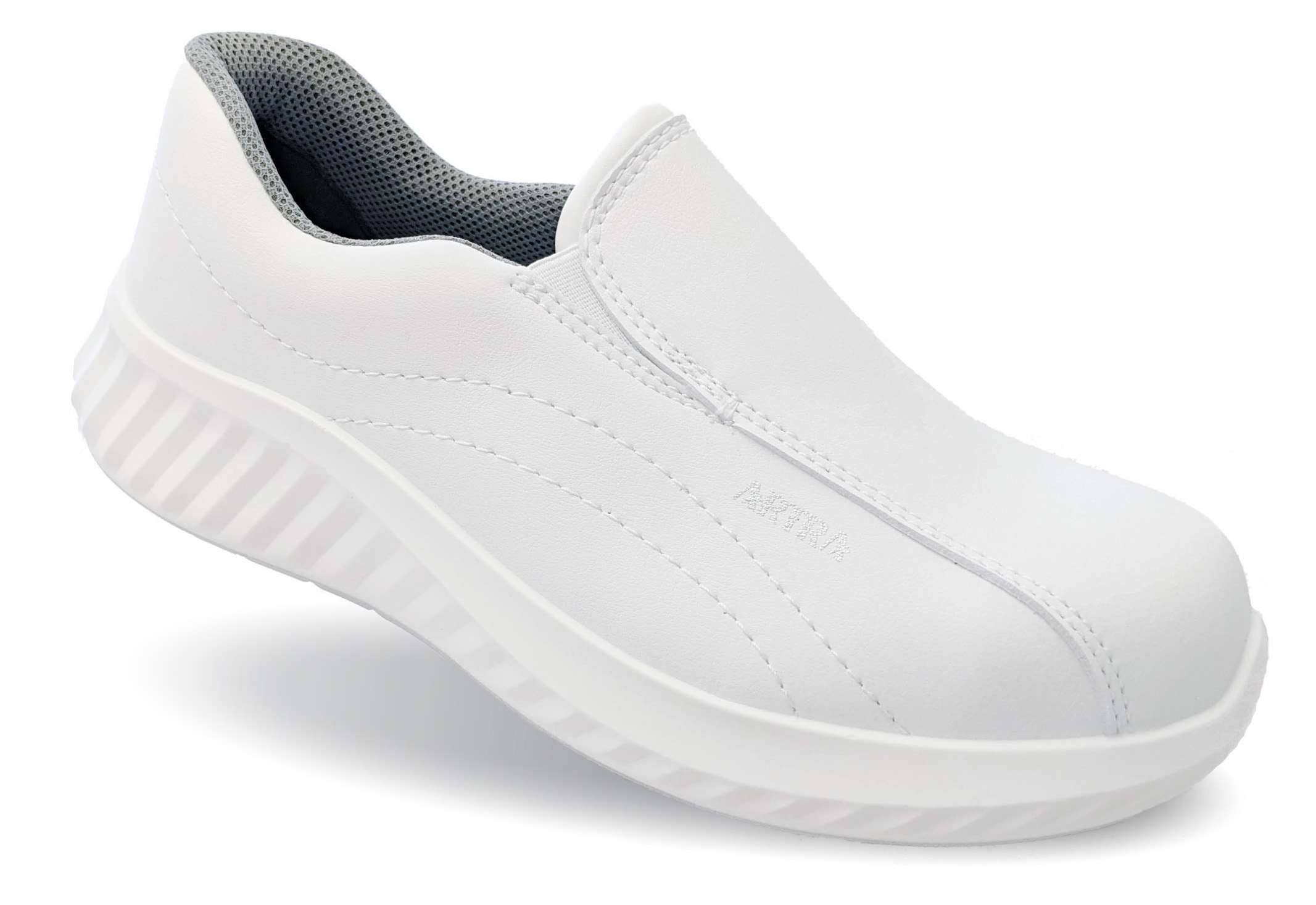 Artra Arica 6207-1010-0 Arbeitsschuhe Slipper weiss Mikrofaser 02 SRC Größe 36 - 48