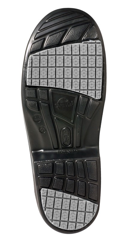 AD813 ADHERA Clogs  schwarz metallfrei mit Schutzkappe Größe 34/35 - 46/47-42/43