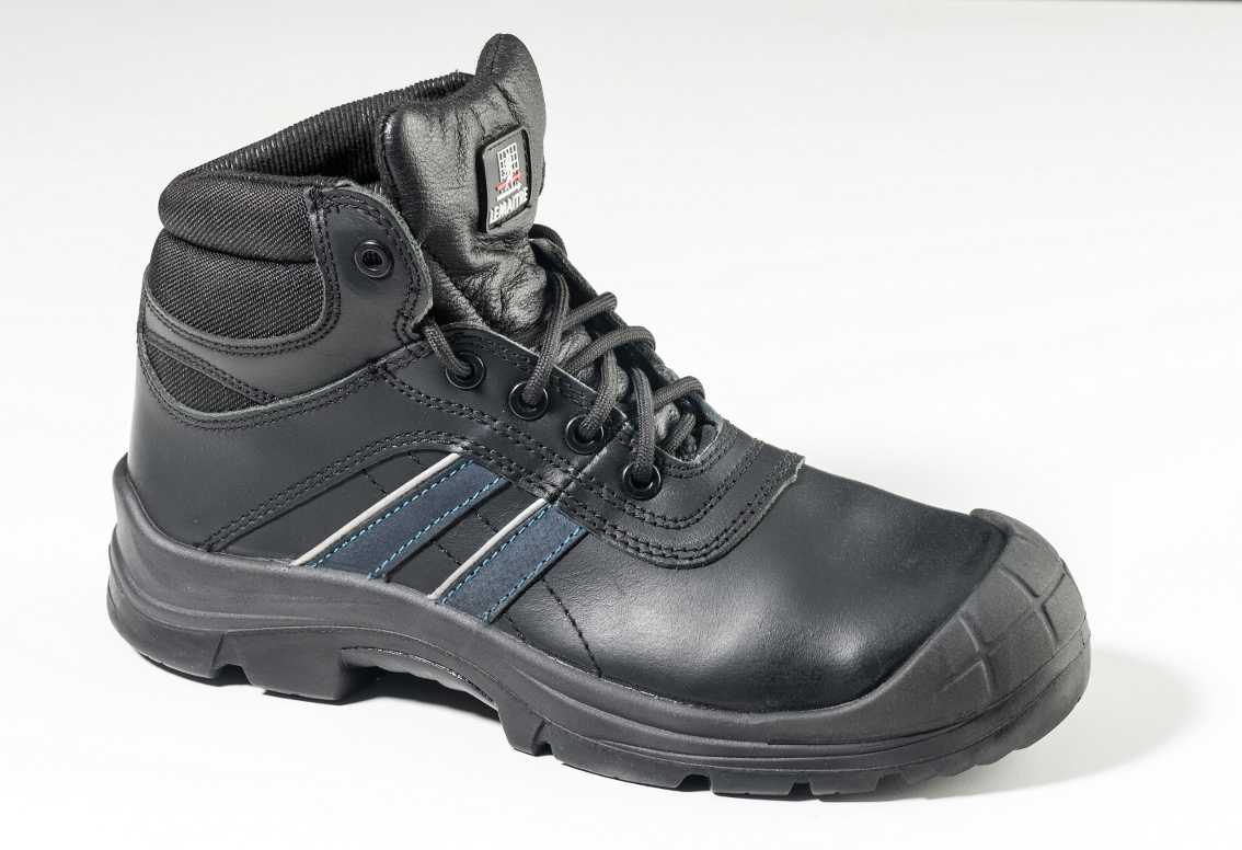 0925, Lemaitre, S3, ANDY BAU, Weite XL Sicherheitsstiefel, mit Stahlkappe, schwarz 39 - 49-Lemaitre-44