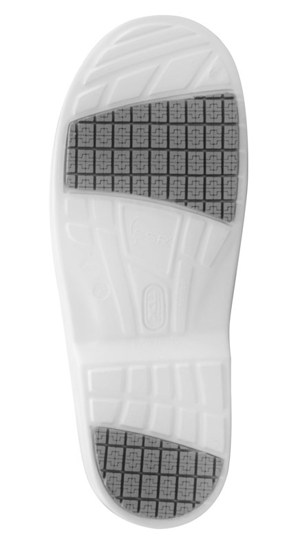 AD811 ADHERA Clogs  weiß metallfrei mit Schutzkappe Größe 34/35 - 46/47-38/39