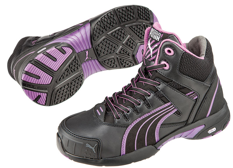 630600 PUMA Stepper Wns Mid Damen Sicherheitsschuhe S3 SRC Größe 35-42-38