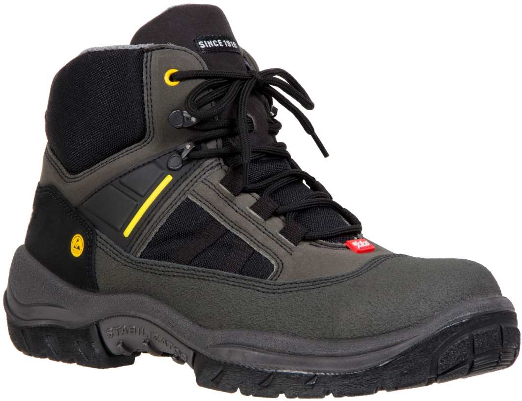 3160, S2, Jalas "TREK Respiro", schwarz-grau-gelb Größe 36 - 47-Jalas-38