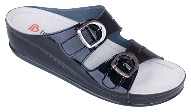 0742-960 Berkemann Lüneburg schwarz, Größe 3 - 8,5-UK 5 = 38