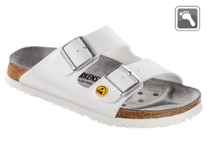 089410 Klein BIRKENSTOCK ESD ARIZONA Sandale normale Weite weiß Größe 35 - 41-41