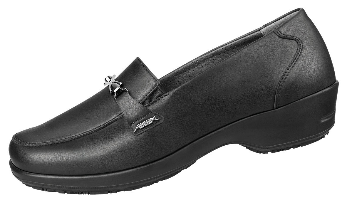 300119 ABEBA ESD Serviceschuhe Lady schwarz Mikrofaser O1-38