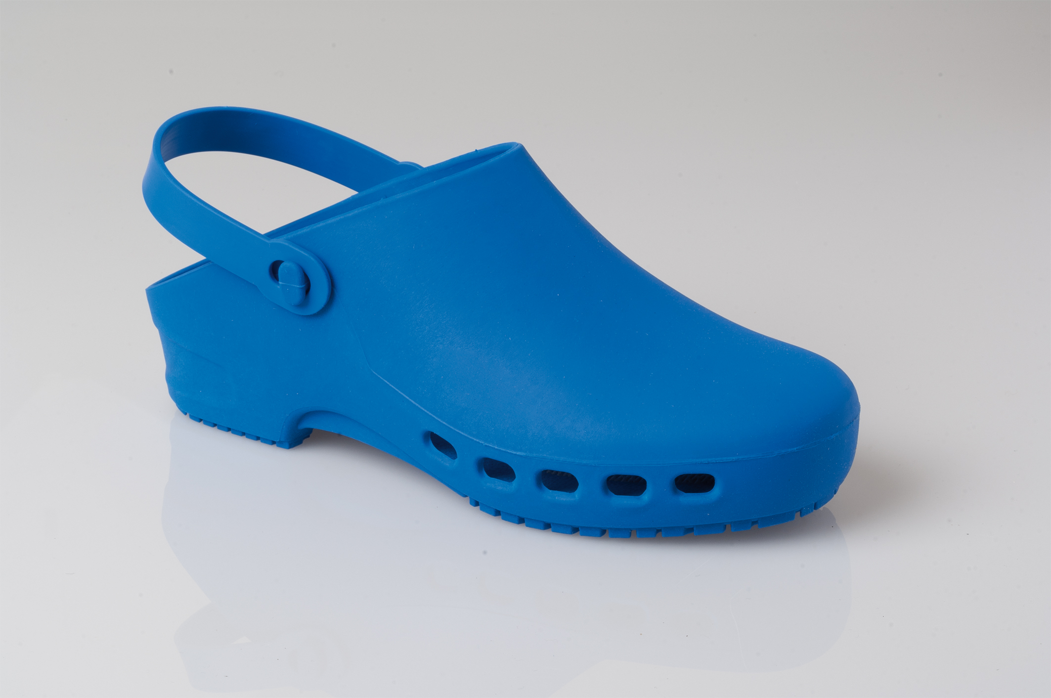 KG065 SAFEWAY OP-Top-Clogs blau Größe 34/35 - 46/47-36/37