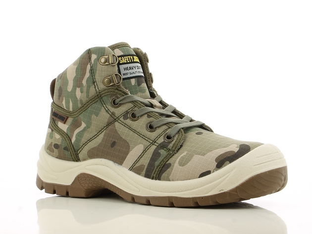 DESERT Safety-Jogger Sicherheitsstiefel camouflage S1P SRC Größe 38 - 47-38