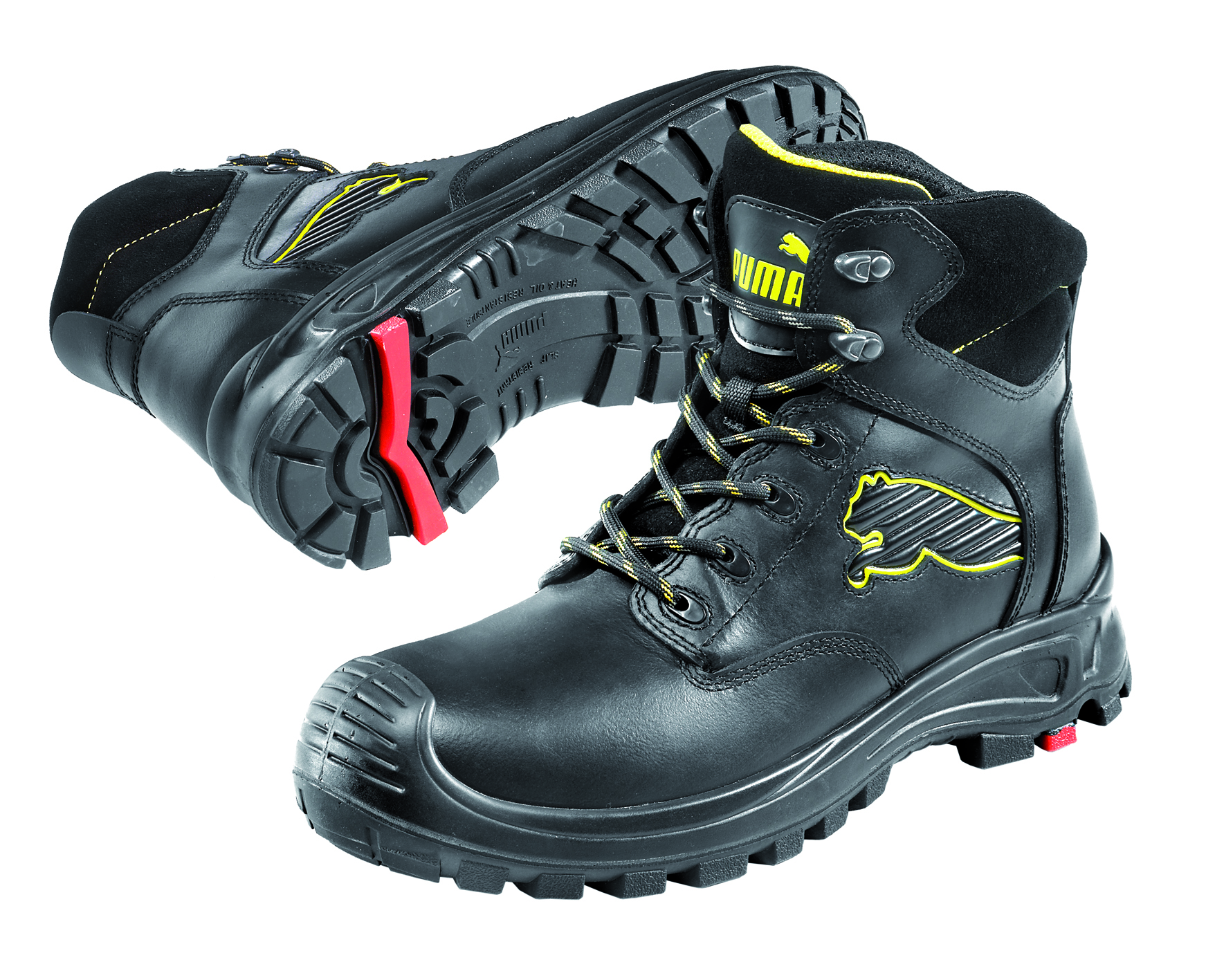 630411 PUMA, Sicherheitsstiefel, HRO,  schwarz, S3 Größe 39 - 47-39