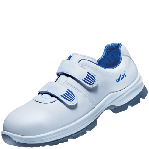 87400 Atlas "CL400" Klettsandale, Weiss, S2, ESD, SRC, Stahlkappe, Gr. 36-49-37